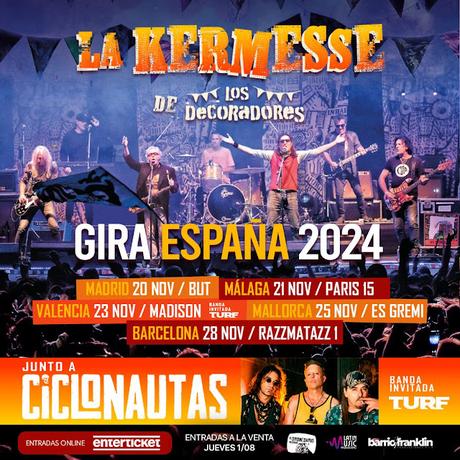 LA KERMESSE REDONDA: GIRA ESPAÑOLA CON CICLONAUTAS