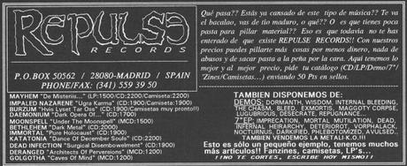 Repulse Records El Legado de un Sello Fundamental en la Historia del