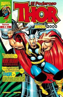 Thor Supermanson: El Thor de Jurgens 1 (nºs forum 1 a 25 y Anual 2000) Thor Supermanson: El Thor de Jurgens 1 (nºs forum 1 a 25 y Anual 2000)
