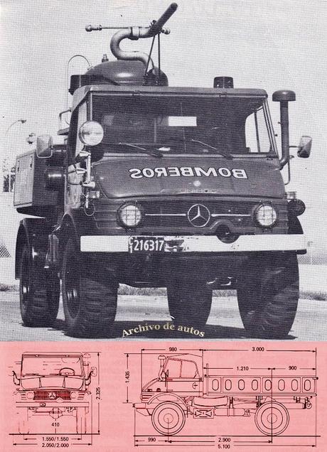 Mercedes-Benz UNIMOG U 90-416 1975-1983 Mercedes-Benz UNIMOG U 90-416 1975-1983
