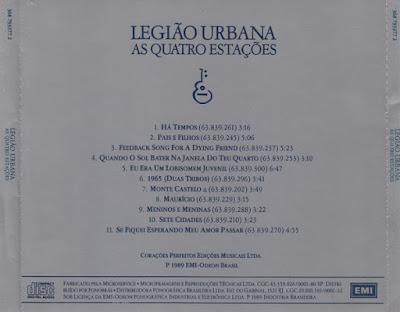 Legião Urbana - As Quatro Estações (1989)