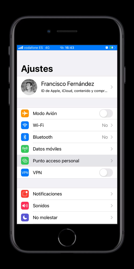Así puedes compartir la conexión a Internet de datos del iPhone con el Mac mediante USB Así puedes compartir la conexión a Internet de datos del iPhone con el Mac mediante USB