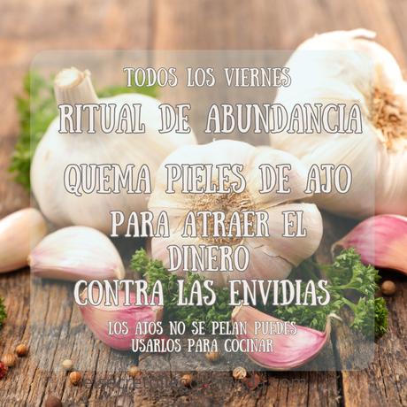 Ritual de los ajos