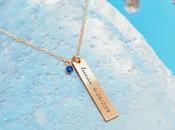 Dije Placa Personalizable-Dije Rectangular Personalizable gema