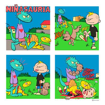 Los malcriados son la dieta (Niñasauria)