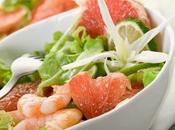 Ensalada pomelo gambas