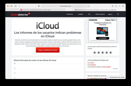 ¿Problemas para acceder a iCloud? Cómo comprobar si se ha caído