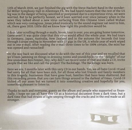 The Backstage - Isolation (2020) The Backstage - Isolation (2020)