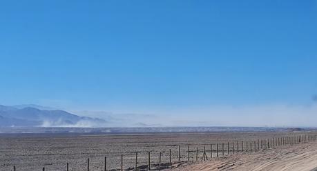 Tormenta de polvo en el altiplano Tormenta de polvo en el altiplano
