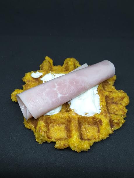 Gofre de zanahoria Gofre de zanahoria