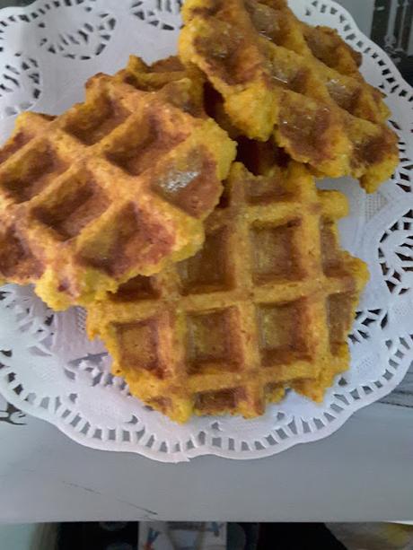 Gofre de zanahoria Gofre de zanahoria