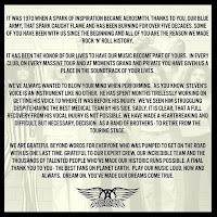 Comunicado de Aerosmith por la cancelación de su gira de despedida