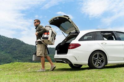 Litheli lanza un refrigerador para automóvil con diseño de mochila y batería desmontable para el máximo enfriamiento portátil Litheli lanza un refrigerador para automóvil con diseño de mochila y batería desmontable para el máximo enfriamiento portátil