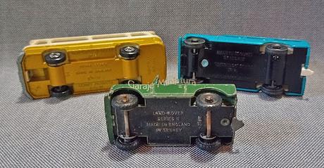 Land Rover Serie II, Land Rover Safari y Setra S80 piezas #12 de Matchbox