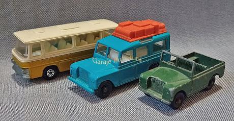 Land Rover Serie II, Land Rover Safari y Setra S80 piezas #12 de Matchbox