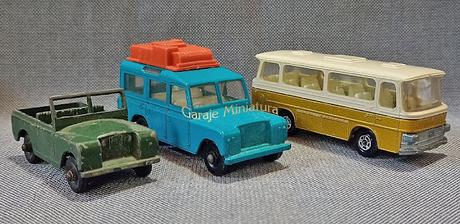Land Rover Serie II, Land Rover Safari y Setra S80 piezas #12 de Matchbox