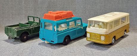 Land Rover Serie II, Land Rover Safari y Setra S80 piezas #12 de Matchbox