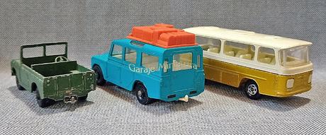 Land Rover Serie II, Land Rover Safari y Setra S80 piezas #12 de Matchbox