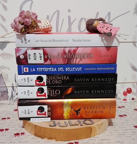 Mis lecturas del mes: prisioneras, dragones y desastres Mis lecturas del mes: prisioneras, dragones y desastres