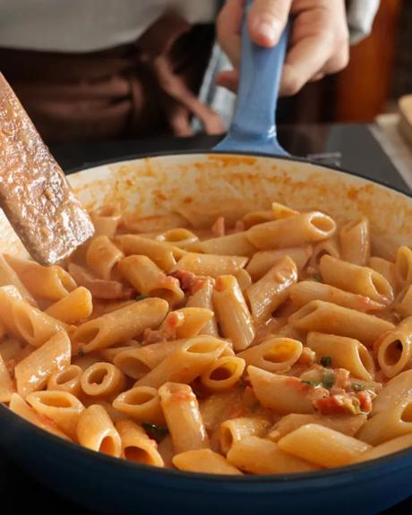 pasta con salsa scarparo