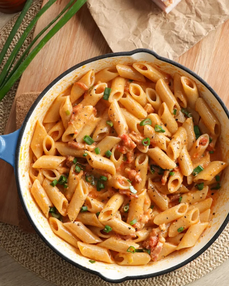 pasta con salsa scarparo