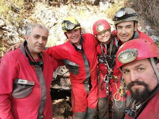 Nueva e importante cavidad explorada en Segura de la Sierra