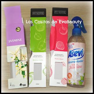 ambientadores, mikado, spray, aromas, olores, aromaterapia, productos terminados, terminados, empties, acabados, Bosque Verde, Asevi, MYHOME, blog de belleza, beautyblogger, microinfluencer, blogger, opinion, reseña, review