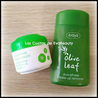 Ziaja, crema facial, face cream, skincare, pepino, cucumber, desmaquillante bifasico, oliva, olive, terminados, acabados, empties, productos terminados, belleza, beauty, opinion, reseña, review, blogger, blog de belleza, beautyblogger, microinfluencer, nuevo post, new post