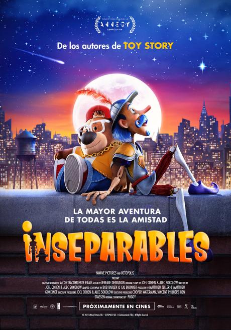 Llega “Inseparables”, ingeniosa animación escrita por los guionistas de “Toy Story” Poster The Inseparables