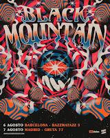 Doble concierto de Black Mountain en España en agosto del 2024