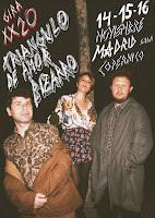 Triple concierto de Triángulo de Amor Bizarro en Sala Copérnico