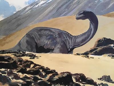 Un homenaje dinosauriano a Ray Harryhausen por Jamie Chase