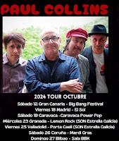 Conciertos de Paul Collins en España en octubre del 2024