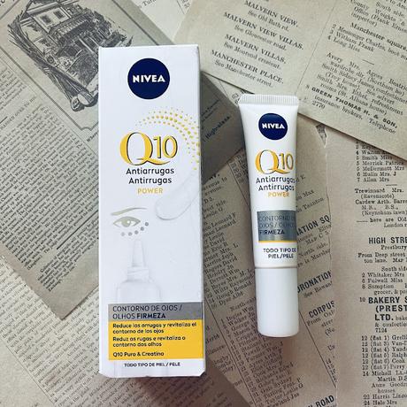 contorno de ojos nivea q10