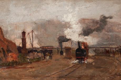 Antigua Estación Barón. Juan Francisco González