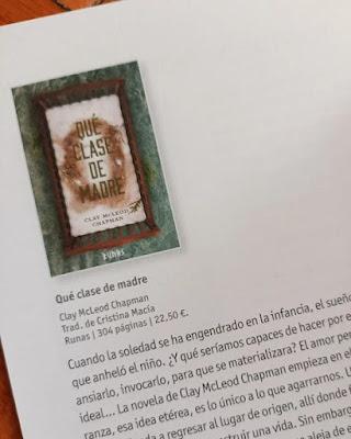 Reseña de Qué clase de madre en Librújula #56 Reseña de Qué clase de madre en Librújula #56