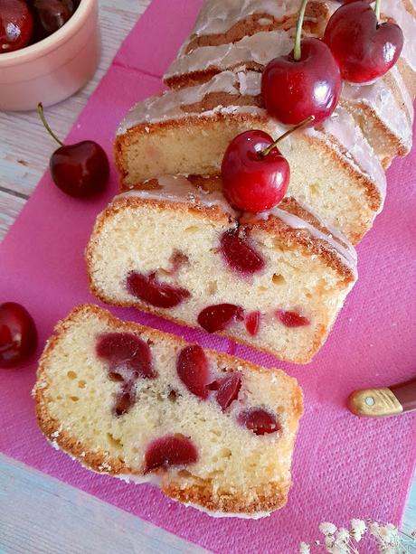 Bizcocho de cerezas