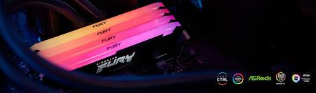 Kingston FURY Beast DDR4 RGB Stylized Image