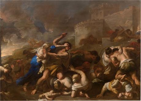 Degollación de los inocentes de Luca Giordano Degollación de los inocentes de Luca Giordano
