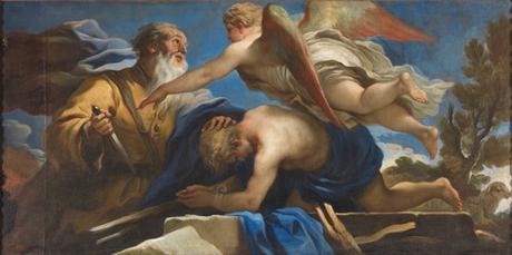 El sacrificio de Isaac de Luca Giordano
