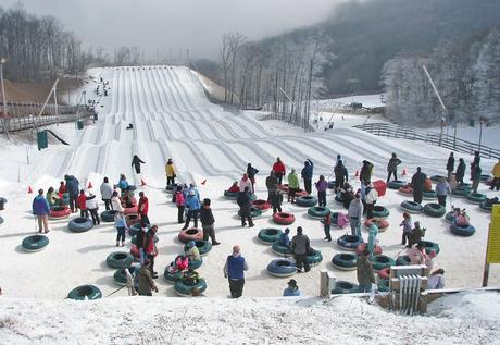 Tubing en Wintergreen