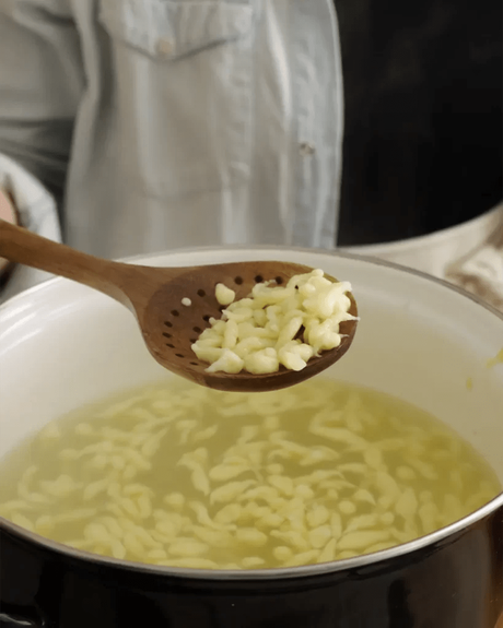 coccion de spaetzle