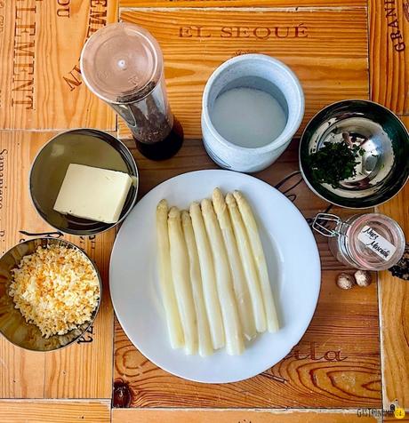 Espárragos a la flamenca, la huerta y su sabrosa sencillez