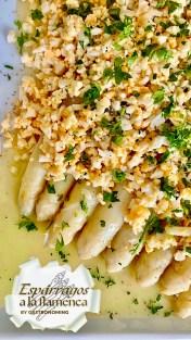 Espárragos a la flamenca, la huerta y su sabrosa sencillez