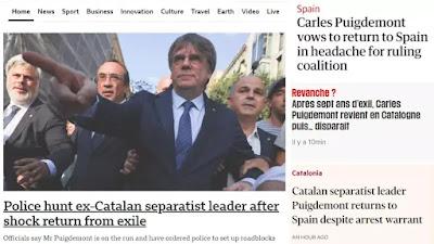 El salto hacia atrás de Puigdemont, casi 7 años después de su huida.