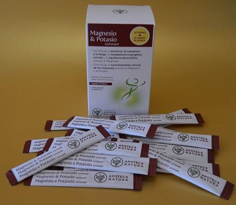 “Magnesio & Potasio Lemonact” de APOTECA NATURA - la reacción natural para activarnos en verano “Magnesio & Potasio Lemonact” de APOTECA NATURA - la reacción natural para activarnos en verano