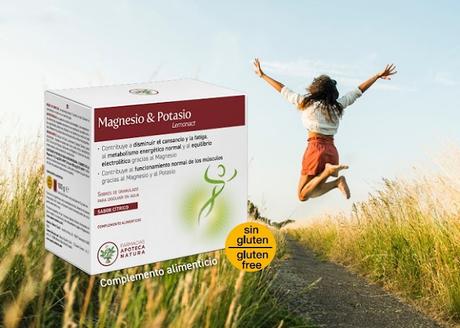 “Magnesio & Potasio Lemonact” de APOTECA NATURA - la reacción natural para activarnos en verano “Magnesio & Potasio Lemonact” de APOTECA NATURA - la reacción natural para activarnos en verano