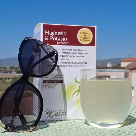 “Magnesio & Potasio Lemonact” de APOTECA NATURA - la reacción natural para activarnos en verano “Magnesio & Potasio Lemonact” de APOTECA NATURA - la reacción natural para activarnos en verano