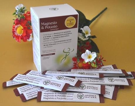 “Magnesio & Potasio Lemonact” de APOTECA NATURA - la reacción natural para activarnos en verano “Magnesio & Potasio Lemonact” de APOTECA NATURA - la reacción natural para activarnos en verano