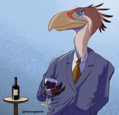 Reviviendo la fauna del pasado al estilo cartoon con Pyroraptor